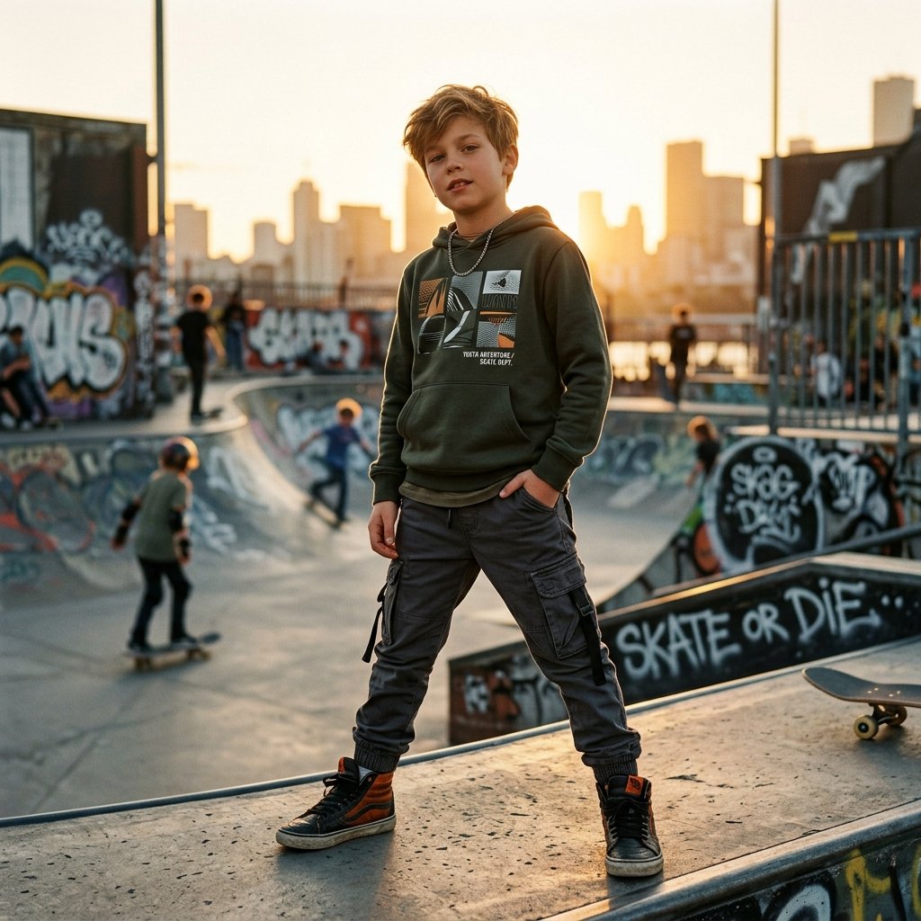 TLAENSON Kids Streetwear Hero